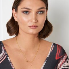 isim kolyesi-yan isim kolyesi-bükülmüş zincirli