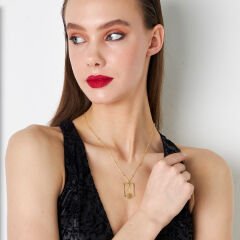 isim kolyesi - kar taneleri - harf kolyesi