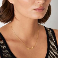 isim kolyesi - kelebek isim kolyesi