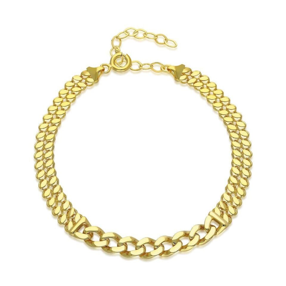 payetli basit zincir bileklik