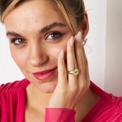 isimli basit model yüzük