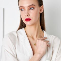 isim kolyesi monogram harf kolyesi