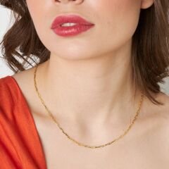 basit ataç zincir kolye