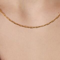 basit ataç zincir kolye